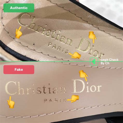 dior d-connect real vs fake|genuine dior text.